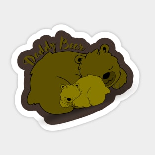 Daddy Bear Sticker